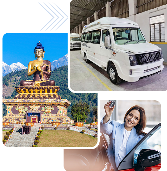 Tempo Traveller for Sikkim Tour